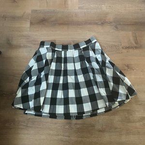 Torrid Plaid Flare Skirt